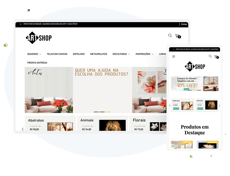 Art Shop Quadros