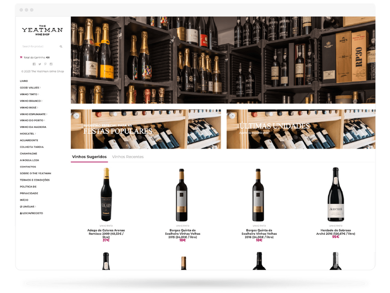 A Loja de Vinhos do Yeatman