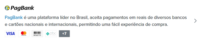 pagseguro adicionar
