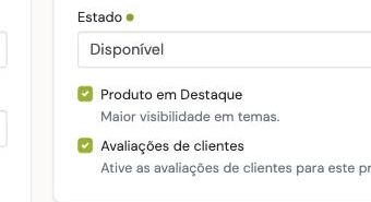 Estado de novo produto
