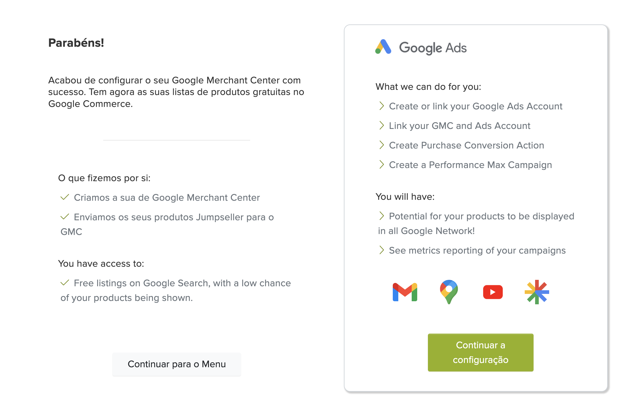 Merchant Account Created