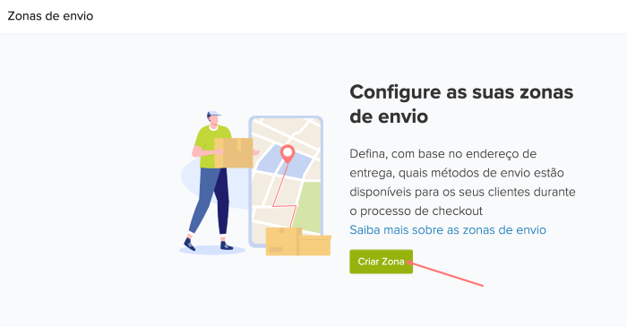 menu de checkout