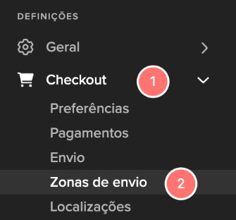 criar zona