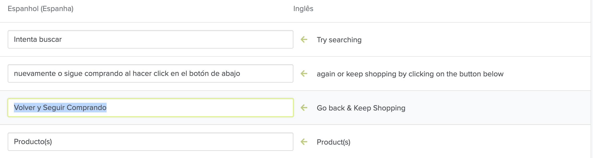 Jumpseller Adicionar Idioma